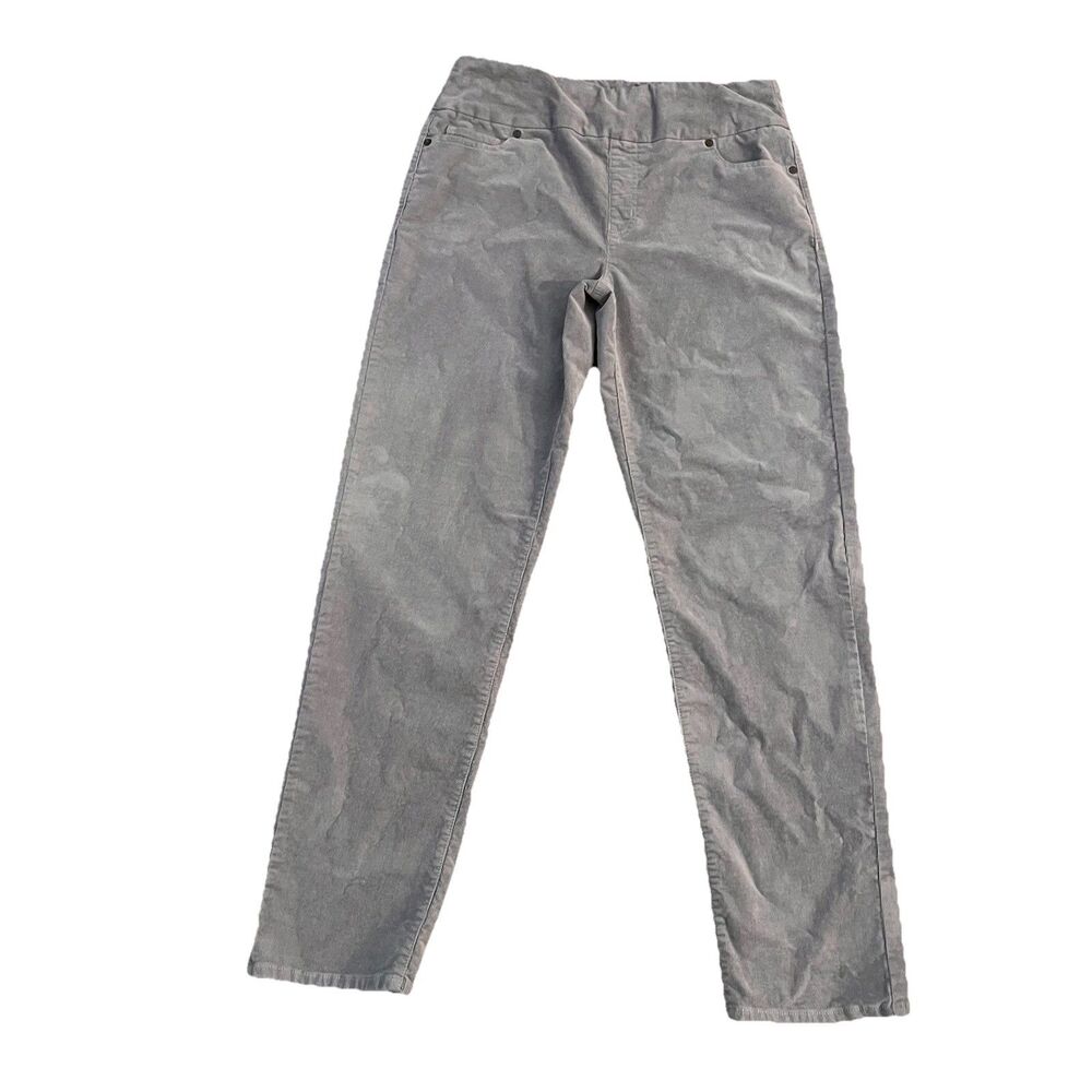 Coldwater Creek Women’s Pull On Corduroy Pants 10 Elastic Waist